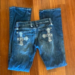 Miss me size 27 bootcut 32” inseam